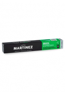 Café Martinez Cápsulas Brasil Compatibles Nespresso x10 unidades