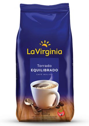 La Virginia Café Molido Torrado Equilibrado 1 kg
