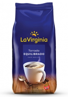 La Virginia Café Molido Torrado Equilibrado 1 kg