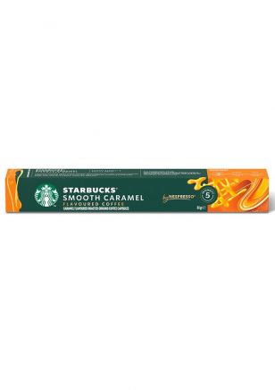 Starbucks Smooth Caramel Cápsulas de Café x10 unidades by Nespresso