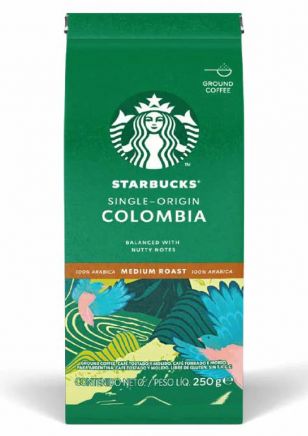 Starbucks Colombia Café Tostado y Molido 250 gr