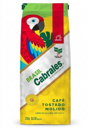 Cabrales Café Tostado Molido Brasil 250 gr