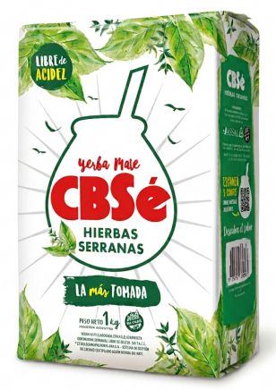 CBSé Hierbas Serranas Yerba Mate 1 kg