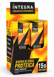 Integra Barra Proteica Maní con Chocolate x10 unidades
