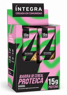 Integra Barra Proteica Banana x10 unidades