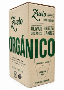 Zuelo Orgánico Aceite de Oliva Extra Virgen Bag in Box 2 Litros