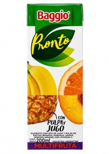 Baggio Pronto Multifruta 200 ml