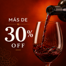 Más de 30% OFF