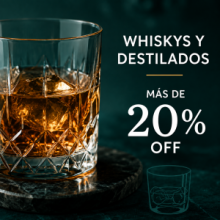 Whiskys y destilados con descuento